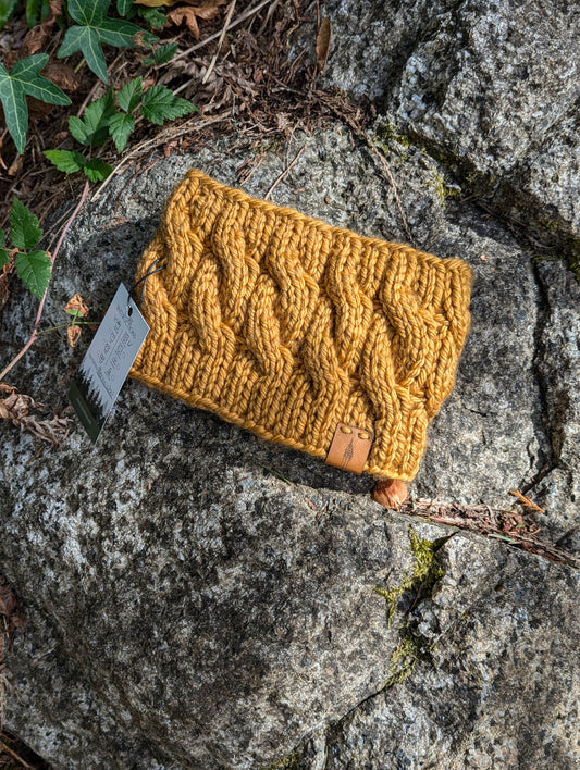 Azahar Cable Headband - Orange