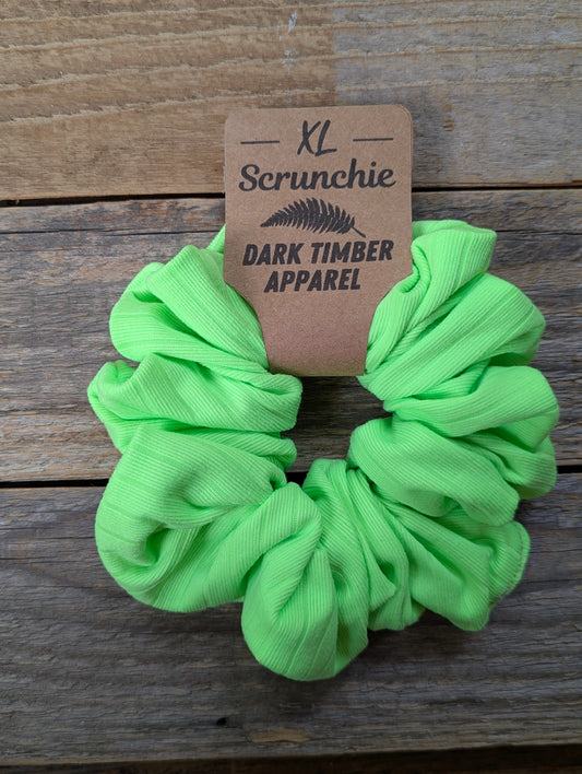 XL Scrunchie - Neon Lime