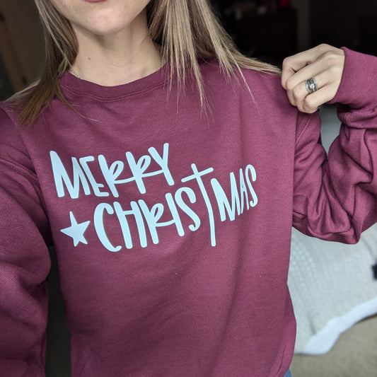 Merry Christmas Crewneck Sweatshirt