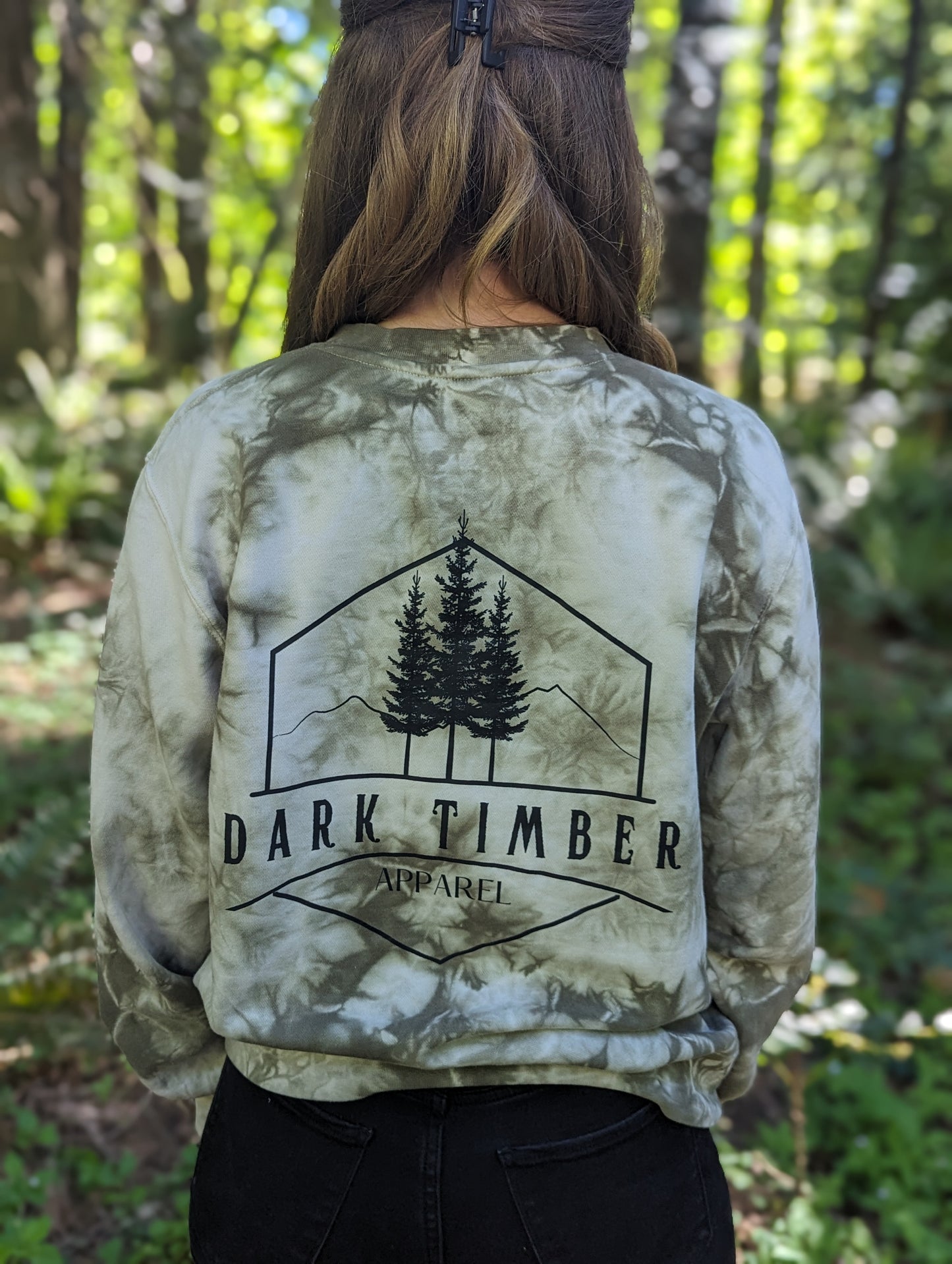 Olive Tie Dye