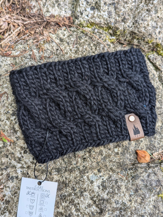 Azahar Cable Headband - Black