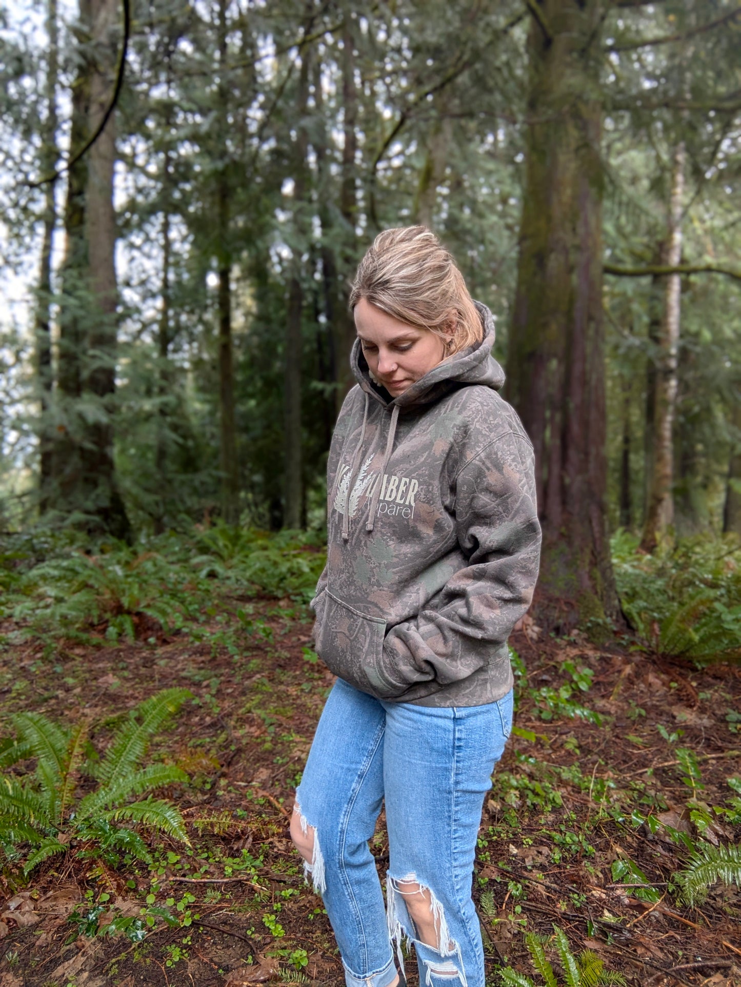 DARK Deadwood Camo Hoodie