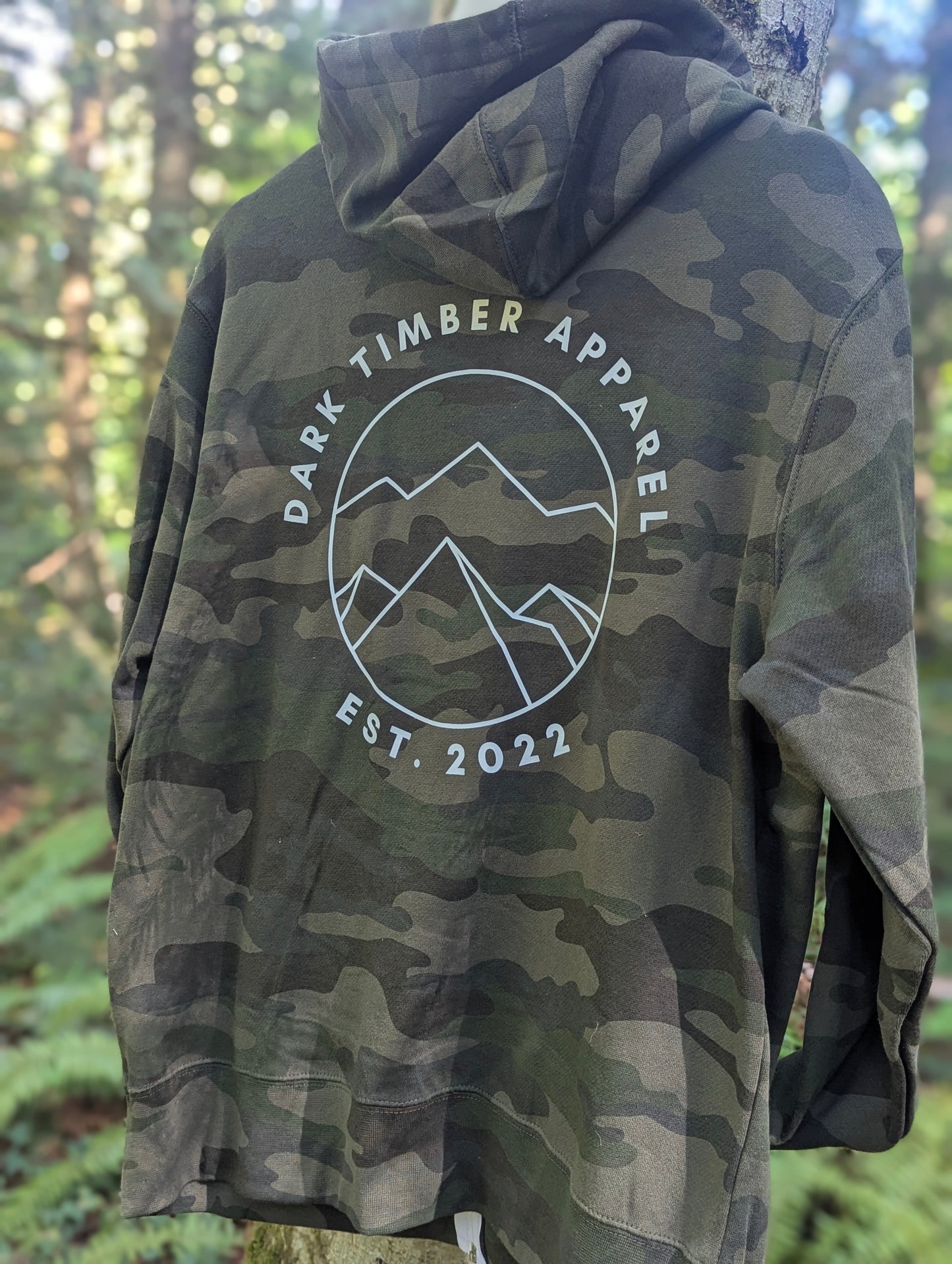 Camo Zip-up