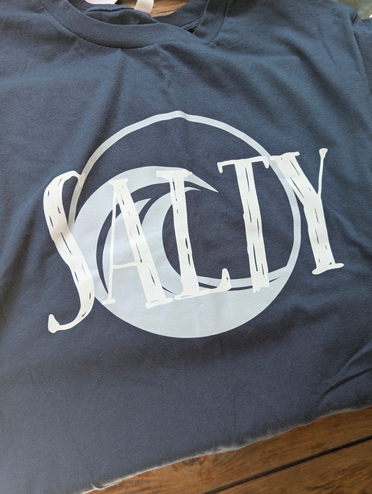 Cropped/boxy Salty Tee