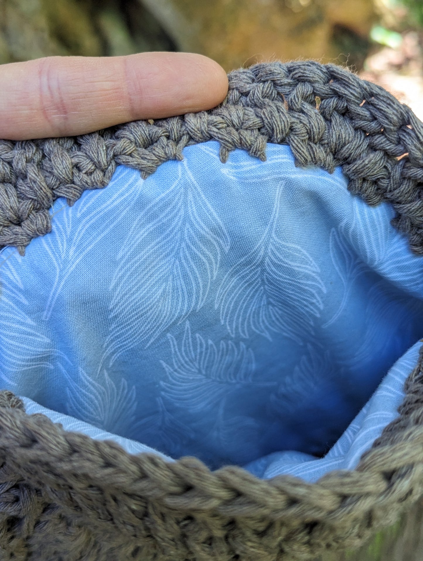 Boho Crochet Purse - Sand