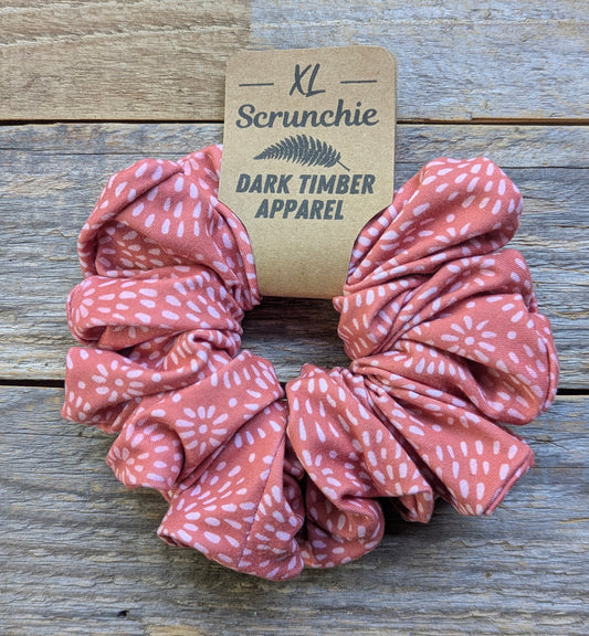 XL Scrunchie - Boho Orange
