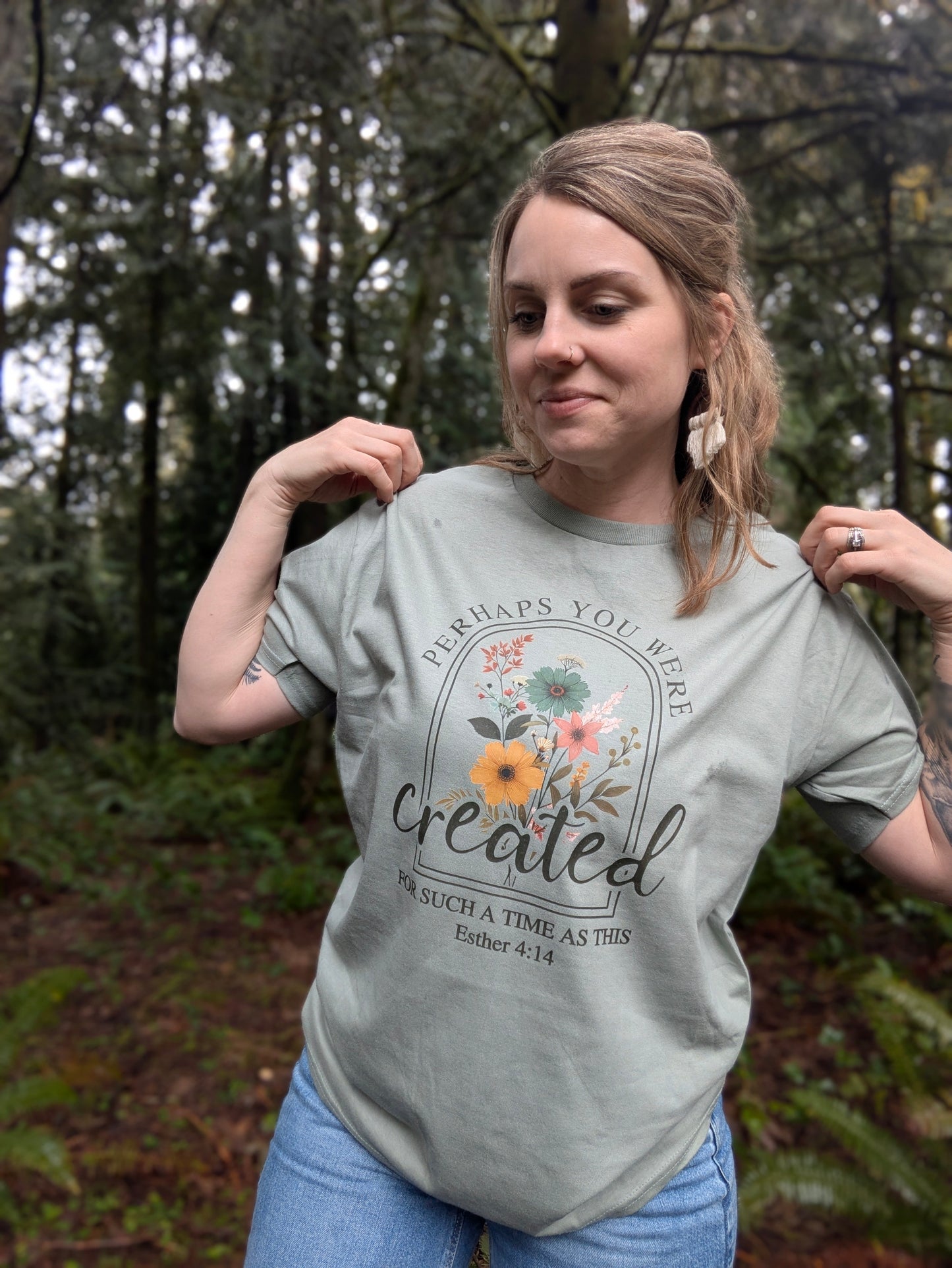 Created t shirt