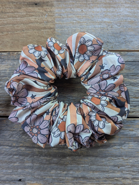 XL Scrunchie - Bat Retro Halloween