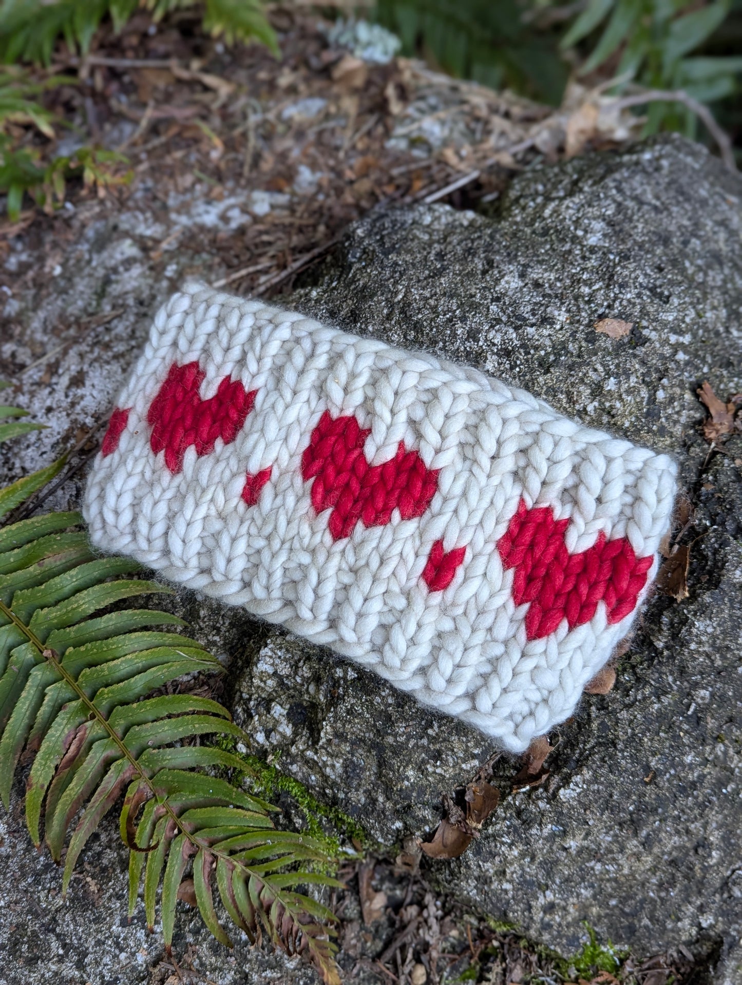 Heart Headband - Red