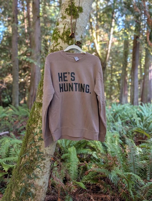 "He's Hunting" Crew Brown