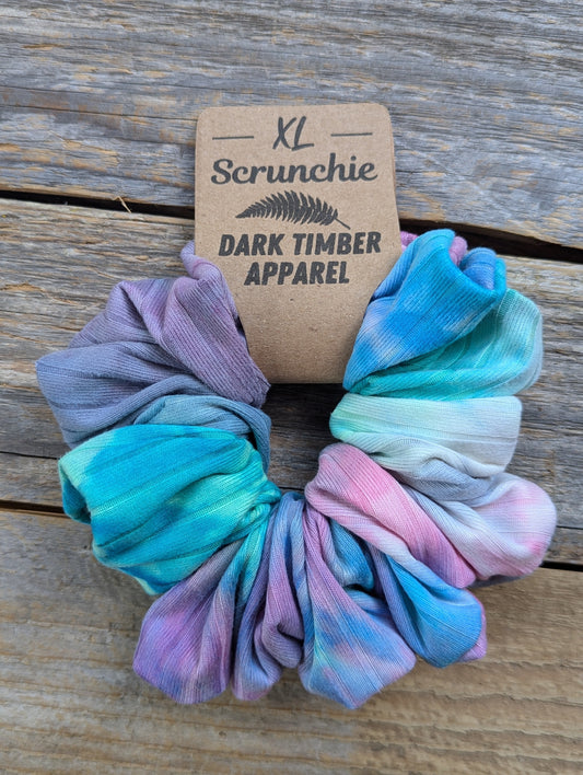 XL Scrunchie - Cotton Candy Tie Dye