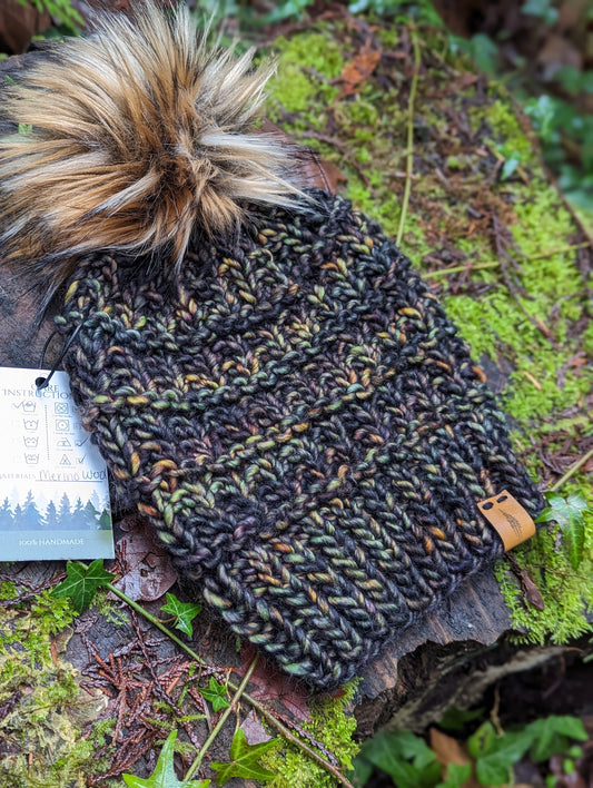 Legacy Knit - Black Variagated