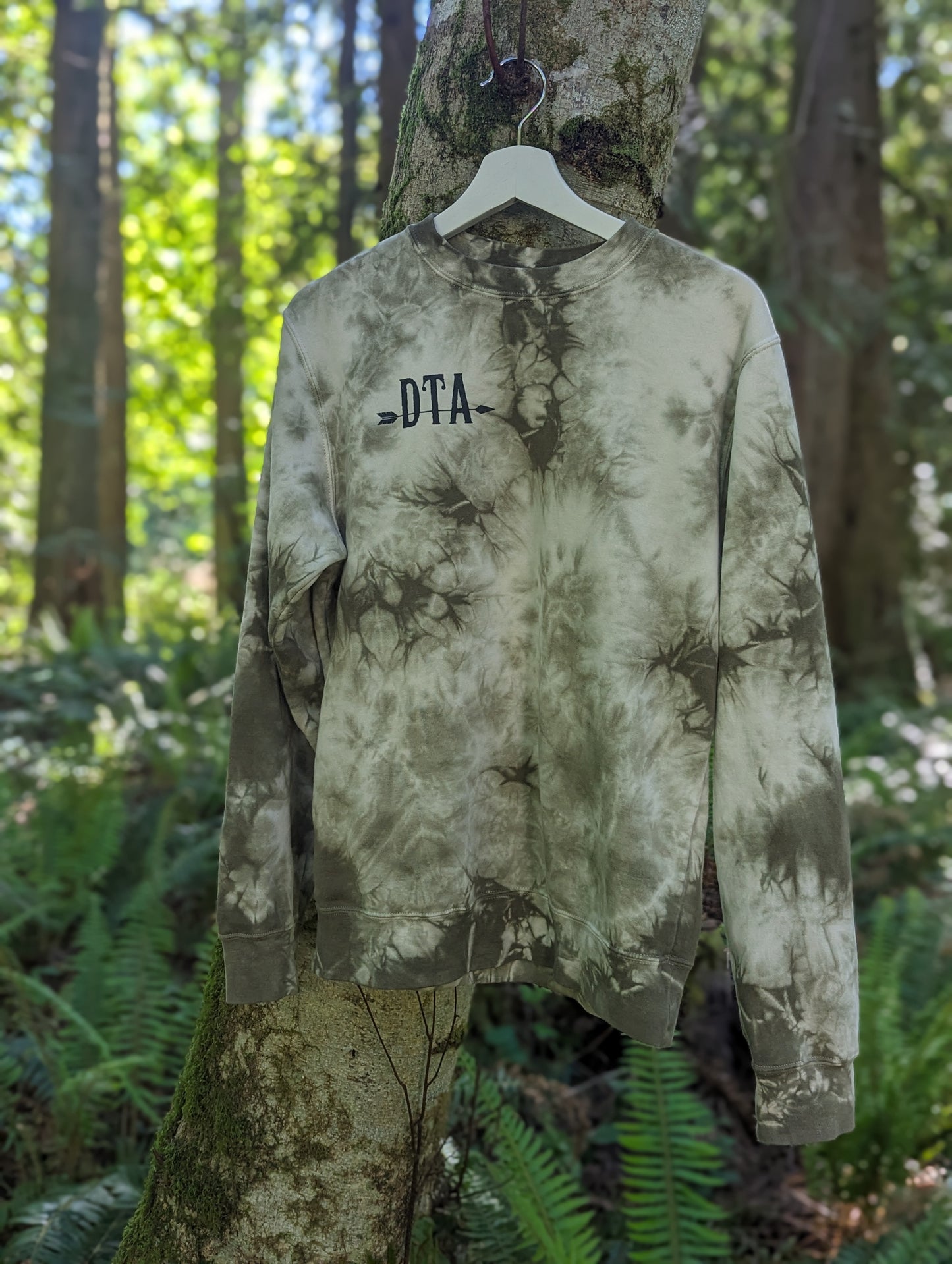 Olive Tie Dye
