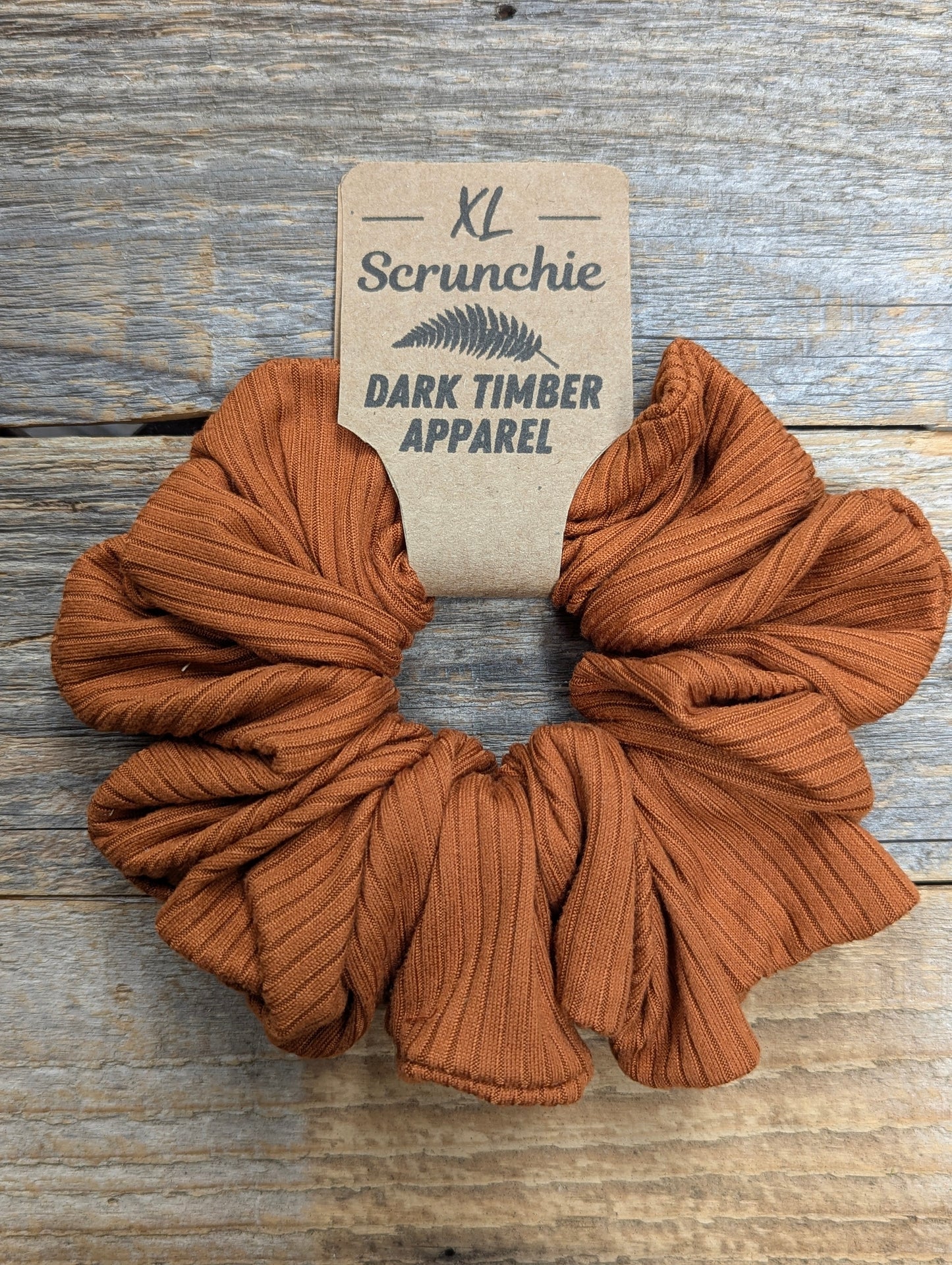 XL Scrunchie - Rust